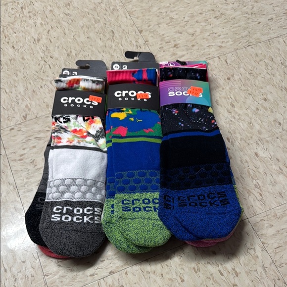Crocs Colorful Socks Set - Picture 1 of 2
